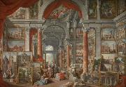 Giovanni Paolo Pannini Picture Gallery with Views of Modern Rome Germany oil painting artist